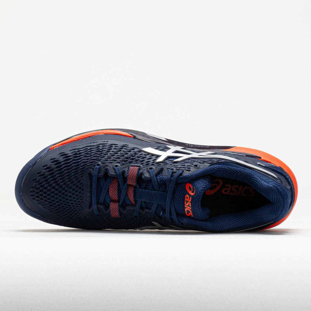 ASICS GEL-Resolution 9 Clay Men's  Blue Expanse/Pure Silver