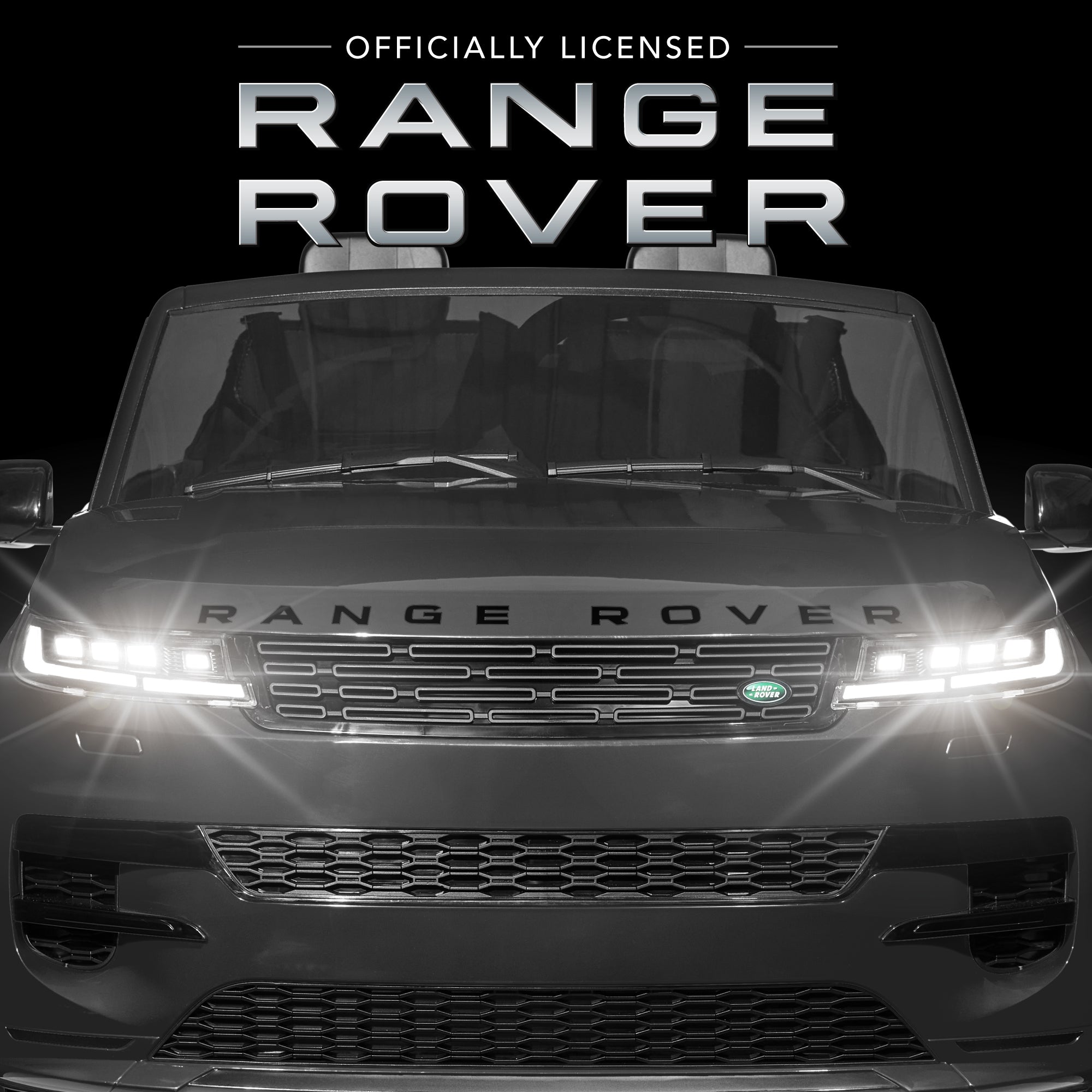 24V 2-Seater Licensed Range Rover Sport Ride-On Car w/ Parent Control