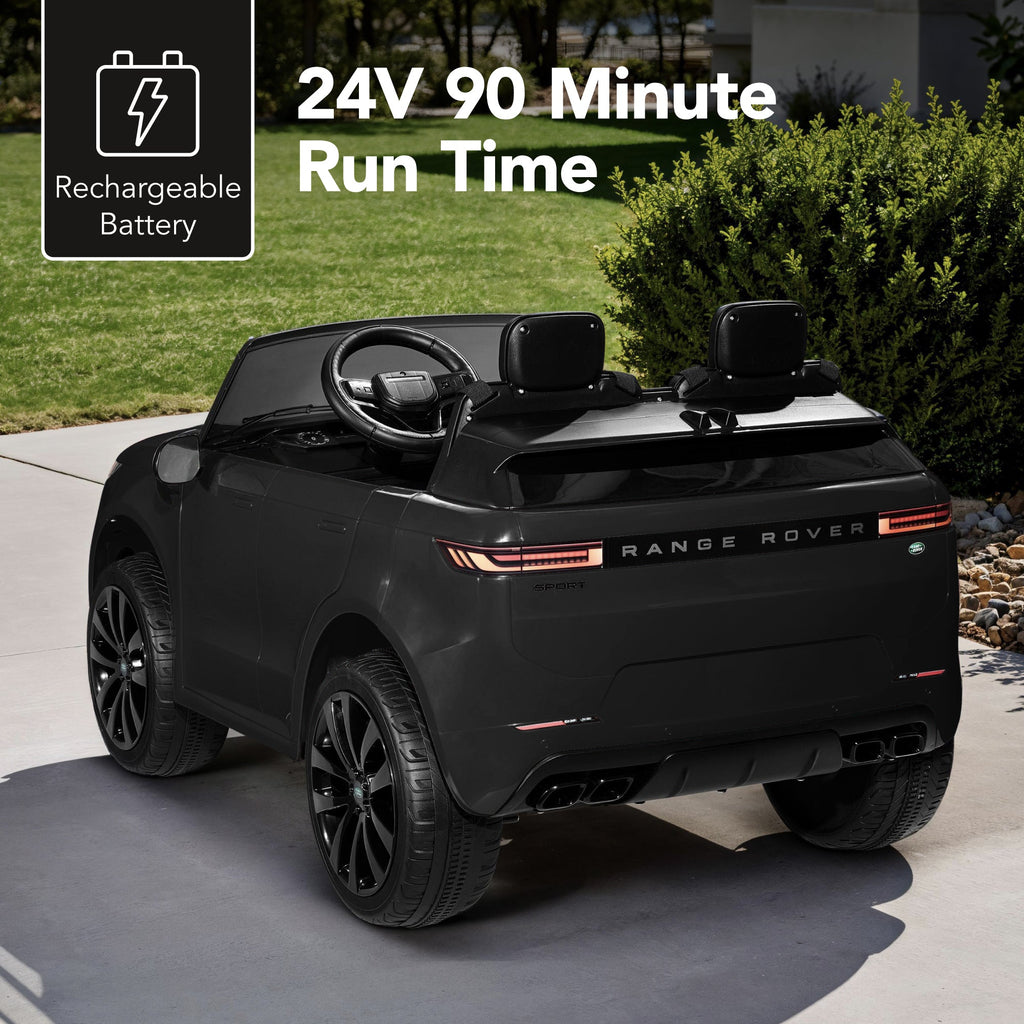 24V 2-Seater Licensed Range Rover Sport Ride-On Car w/ Parent Control