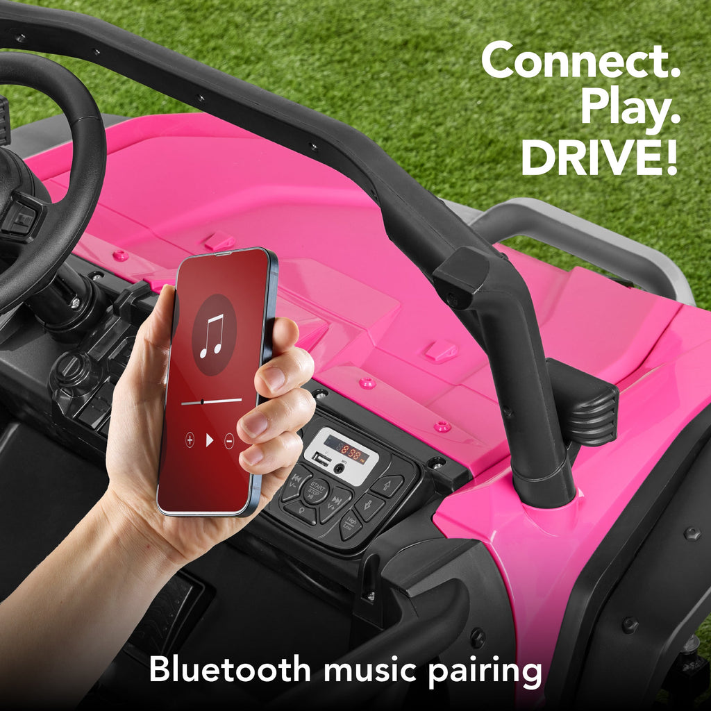 24V Kids Ride-On UTV Officially Licensed Honda Talon w/ Remote, LED Lights