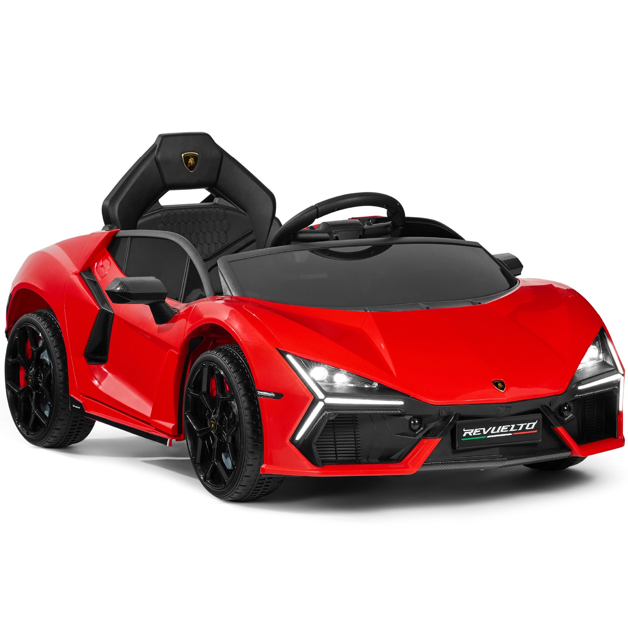 12V Kids Ride-On Car Officially Licensed Lamborghini Revuelto w/ Remote