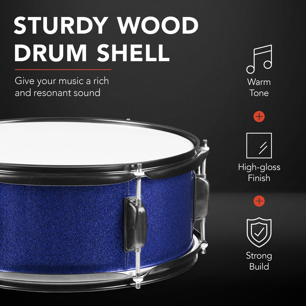 5-Piece Full Size Drum Set For Adults