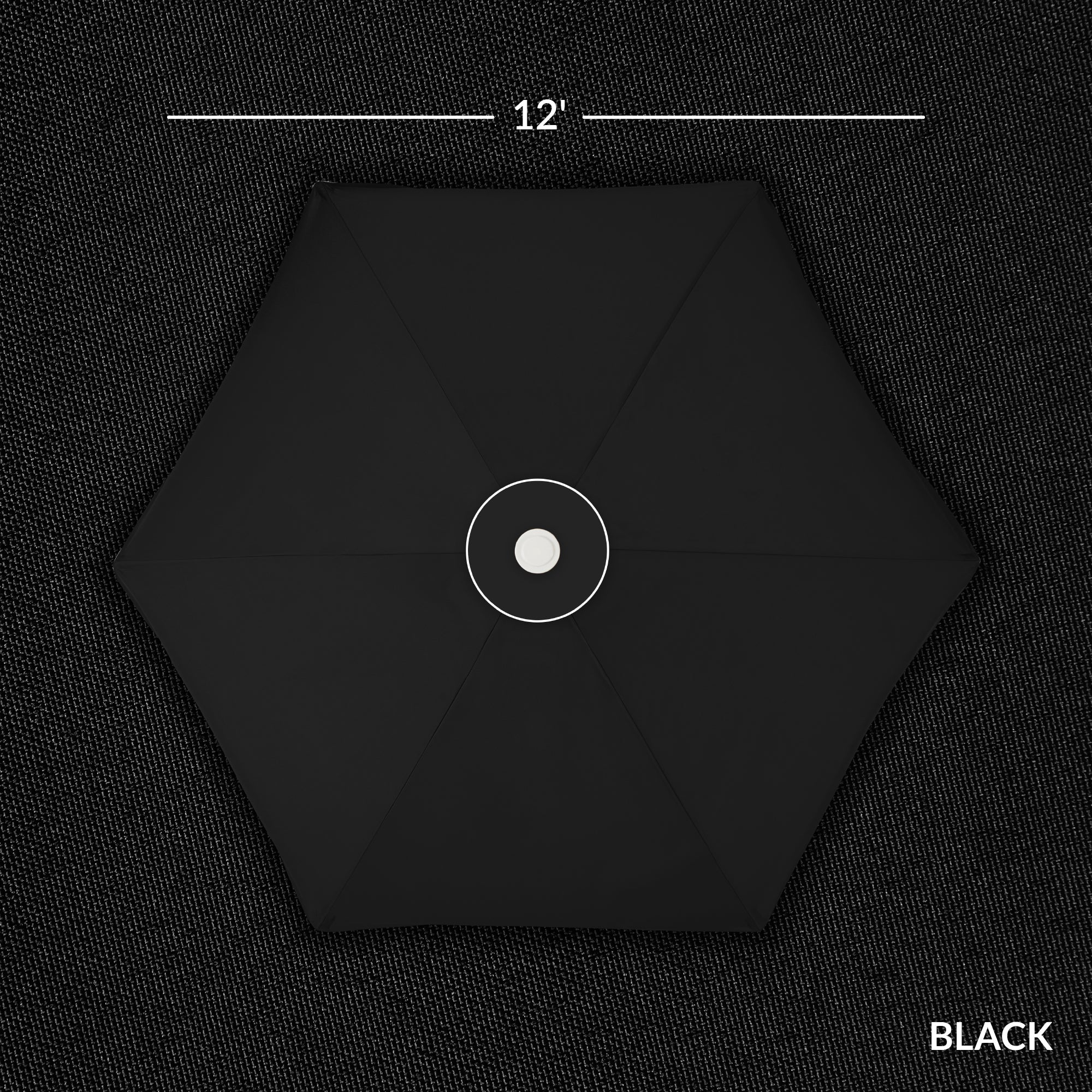 9ft Boho Fringe Umbrella  Tilt, UPF50+, Steel Pole